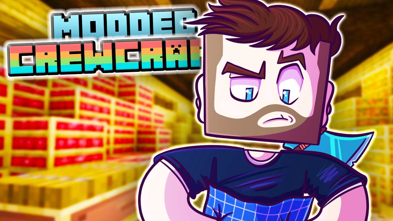Mini Stark Tower! - MODDED CREWCRAFT Season 2 Episode 8! (Minecraft Gameplay)