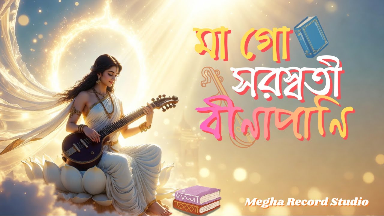 Maa go Saraswati Binapani | Saraswati Puja Song | Saraswati Vandana | Megha Record Studio