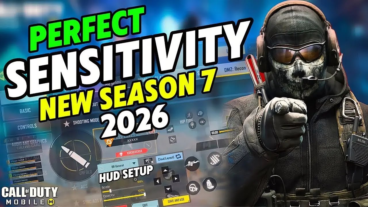 Лучшие настройки чувствительности без отдачи для COD MOBILE в новом 7-м сезоне 2026: БР, МП и DMZ