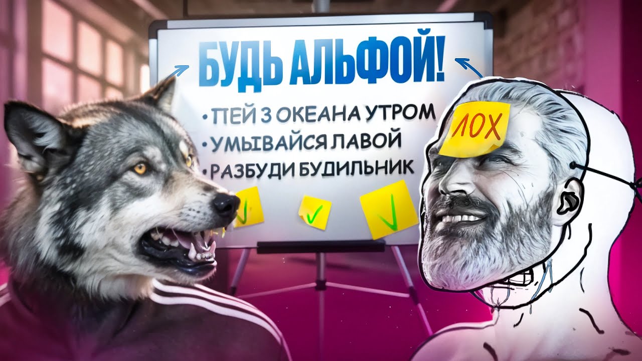 МУЖСКИЕ ПСИХОЛОГИ НАУЧАТ ТЕБЯ БЫТЬ АЛЬФОЙ!