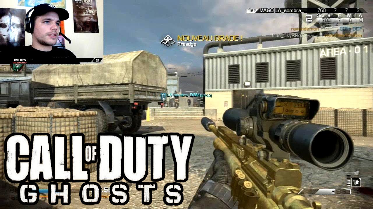 COD GHOSTS : Passage au prestige 1 en Live | SkyRRoZ