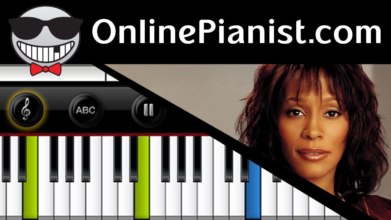 Whitney Houston - I Will Always Love You [The Bodyguard Theme Song] - Piano Tutorial