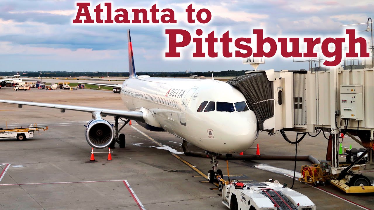 Full Flight: Delta Air Lines A321 Atlanta to Pittsburgh (ATL-PIT)