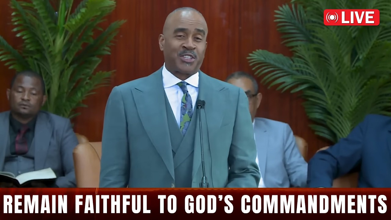 Pastor Gino Jennings [9 kwietnia 2026]... Pozostańcie wierni przykazaniom Boga