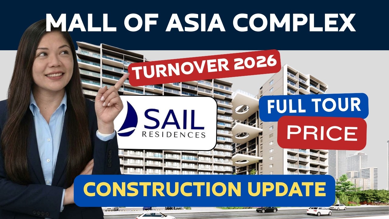 SAIL RESIDENCES FULL TOUR + PROMO PRICE + CONSTRUCTION UPDATE 2026 SMDC by Bless Delos Santos
