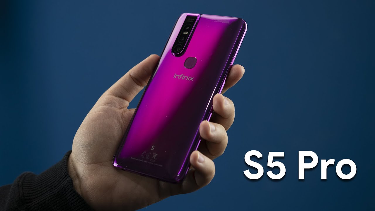 Infinix S5 pro | شاشة كاملة وكاميرا بموتور