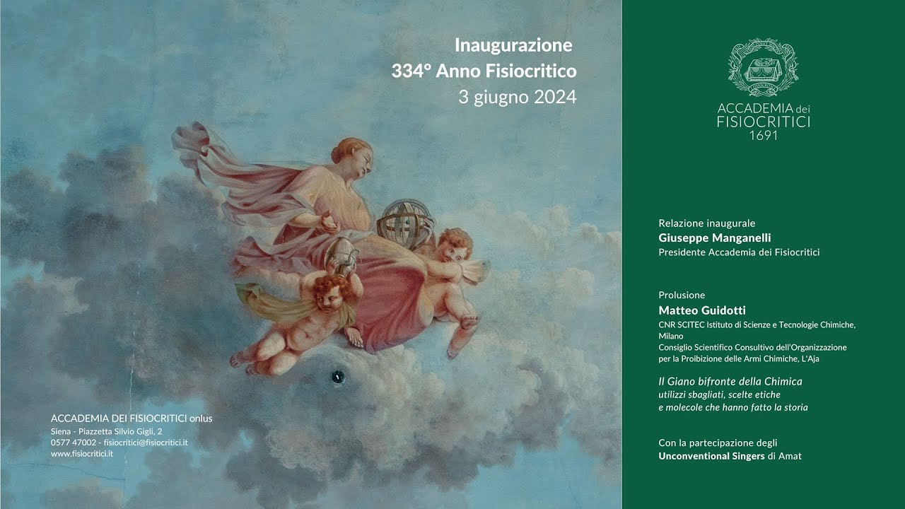 Inaugurazione del 334° Anno Fisiocritico