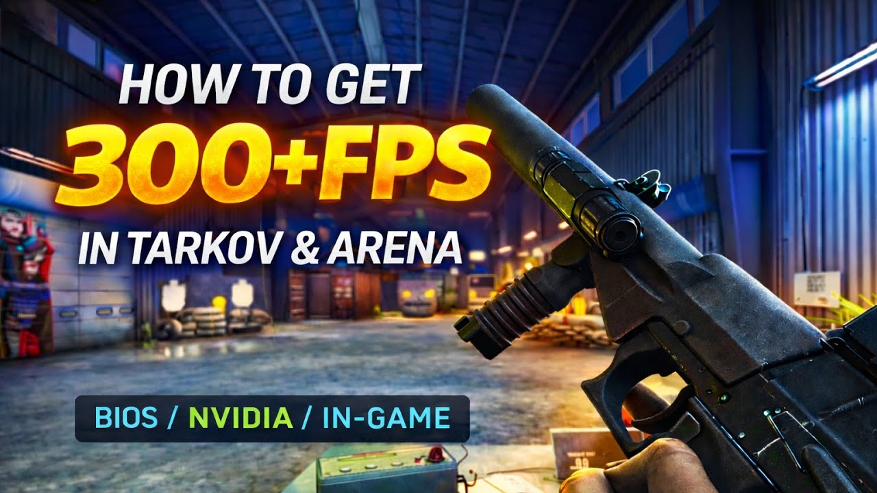 How to Get 300+ FPS in Escape From Tarkov & Arena (2026 Guide)
