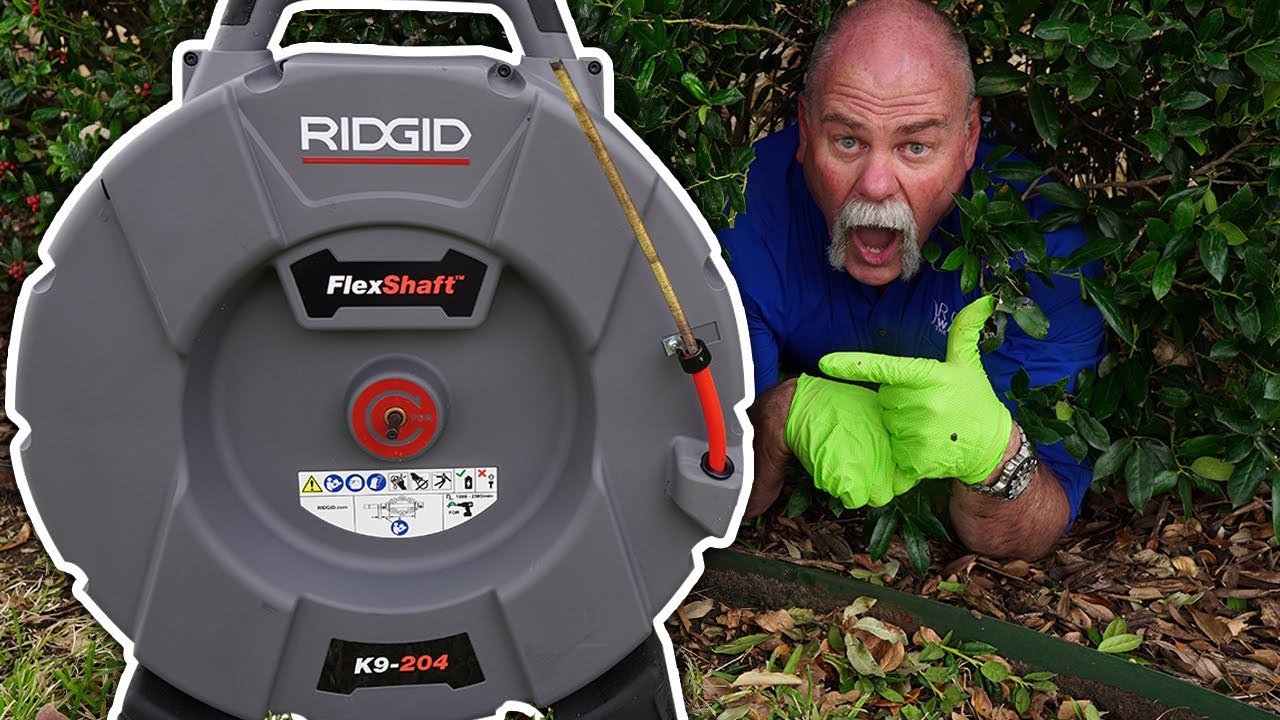 Мой очиститель стоков круче твоего! — Жёсткий FlexShaft K9-204