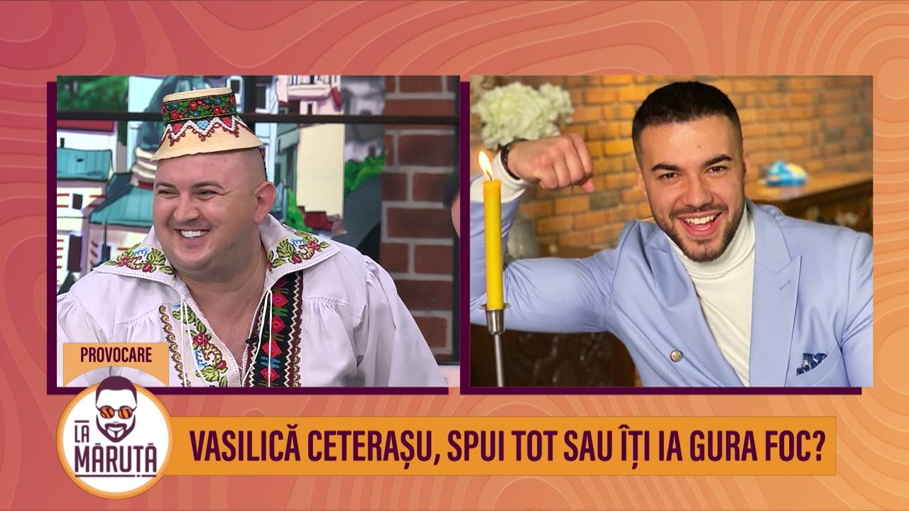 Vasilică Ceterașu, spui tot sau îți ia gură foc? 🔥