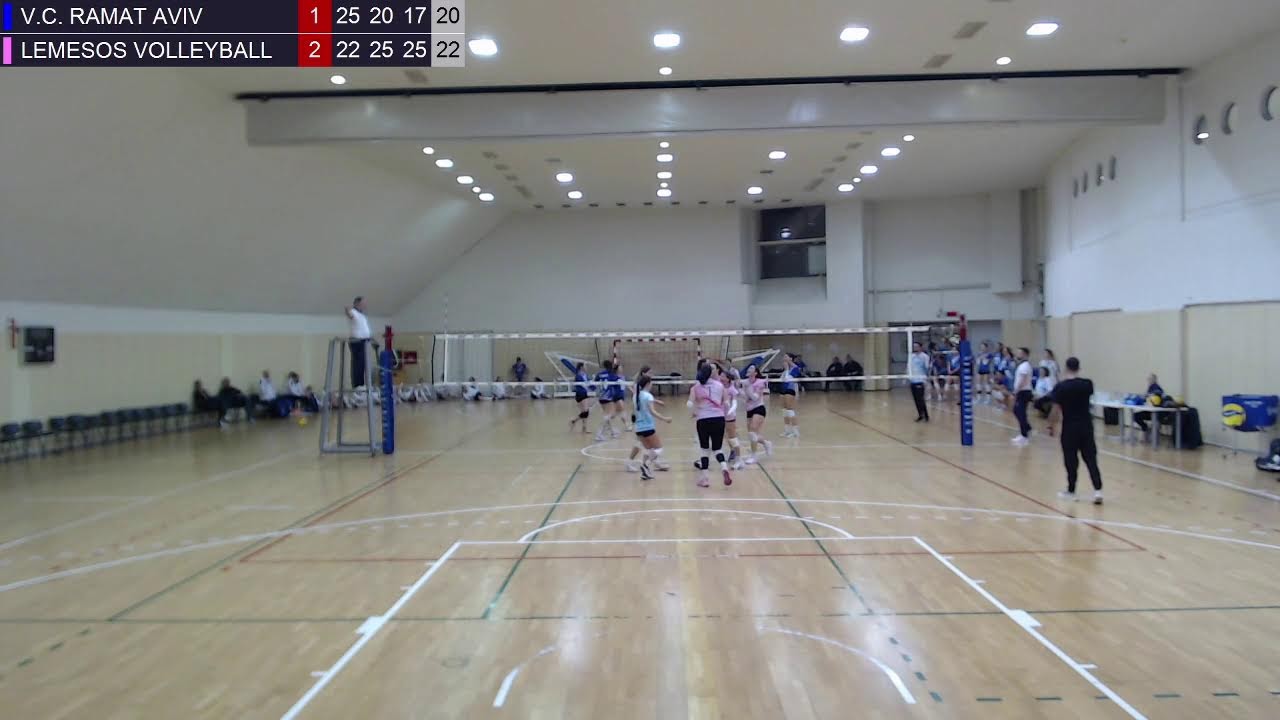 13.2.2026. MEVZA JUNIOR CLUB CHAMP., POOL C (W), RAMAT AVIV (ISR) - LEMESOS VOLLEYBALL (CYP)