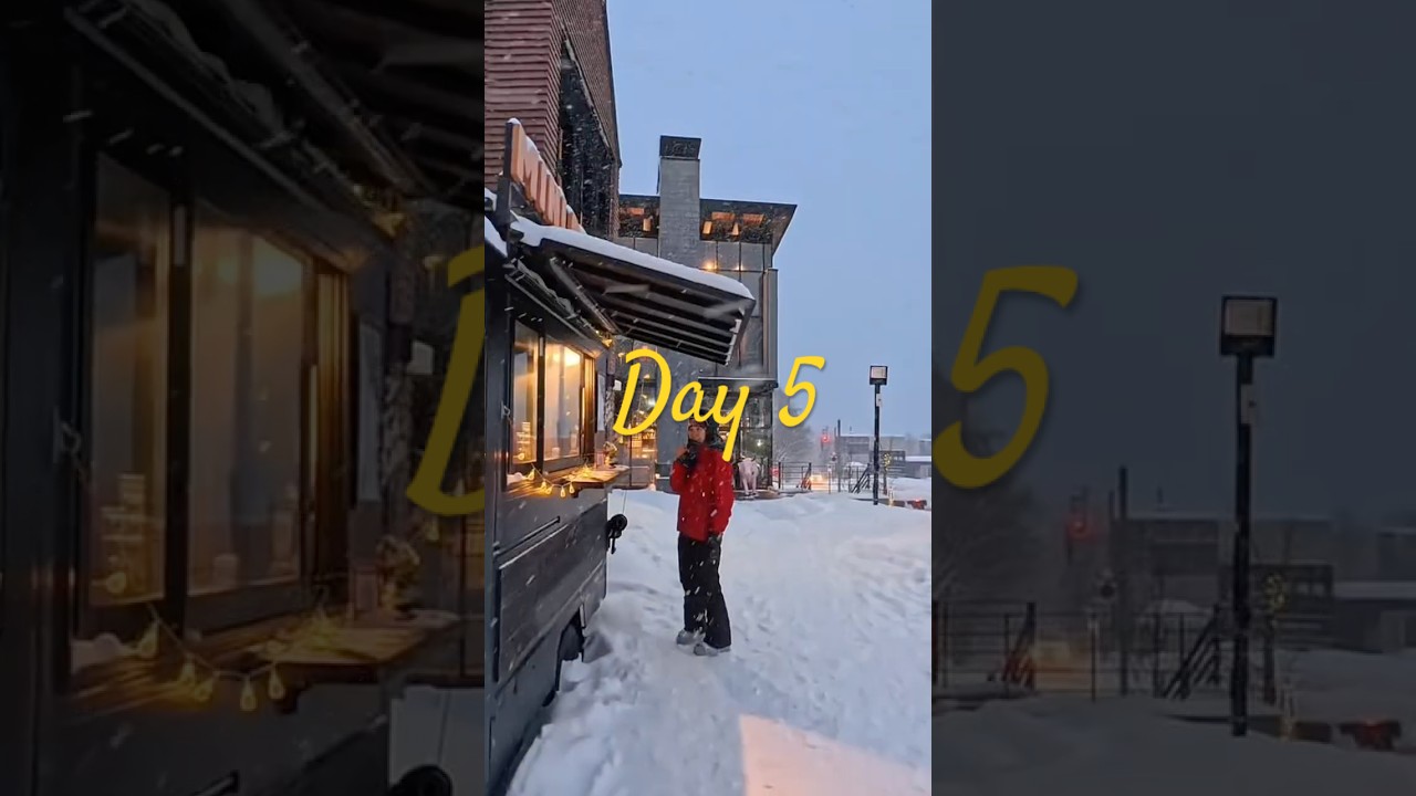 Day 5 - Beginner Skiing in Niseko