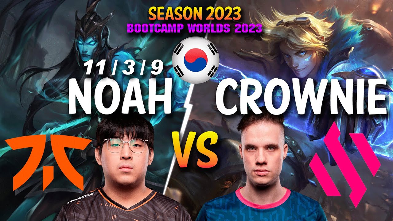 FNC Noah vs BDS Crownie - Noah KALISTA vs Crownie EZREAL ADC - Patch 13.19 KR Ranked