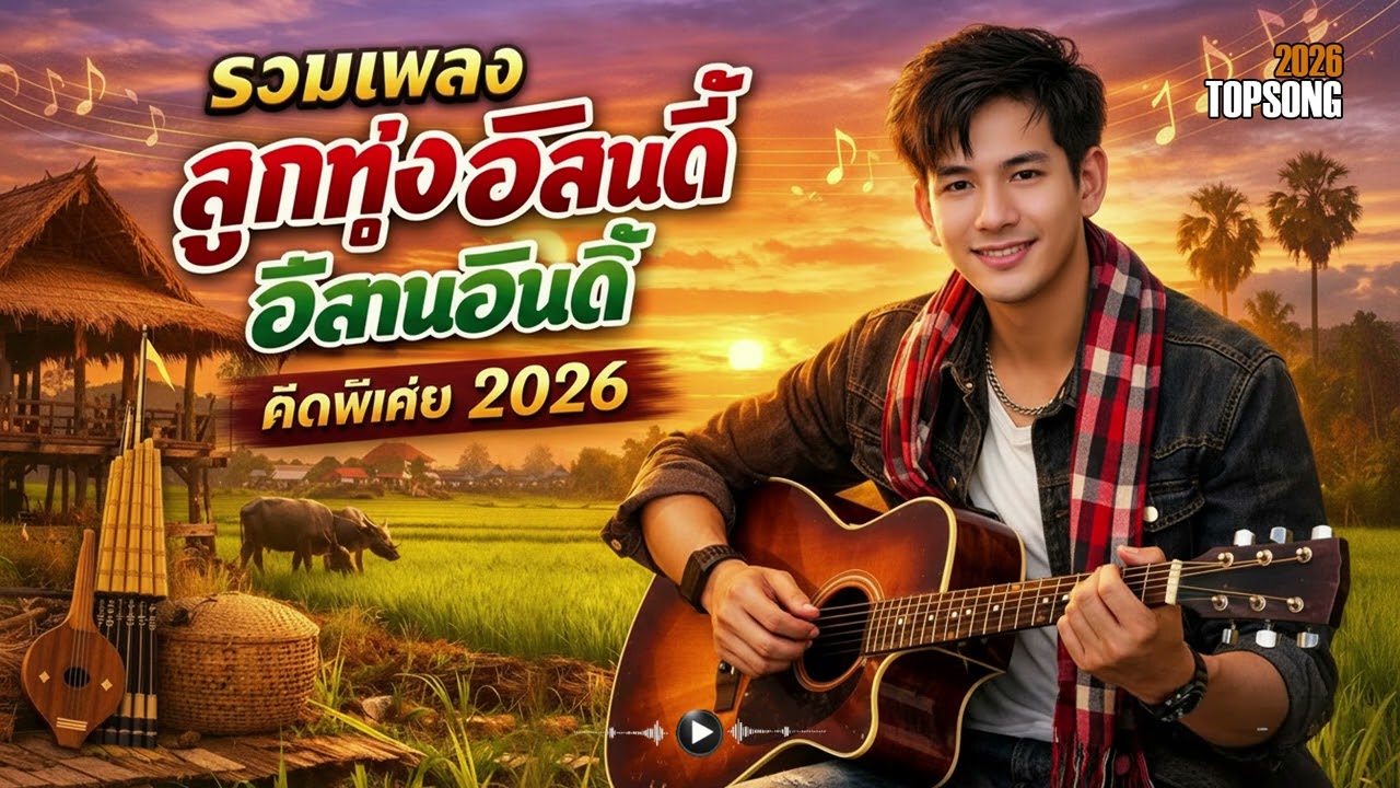 รวมเพลงลูกทุ่งอีสานอินดี้เพราะๆฟังสบายๆ | Official Audio