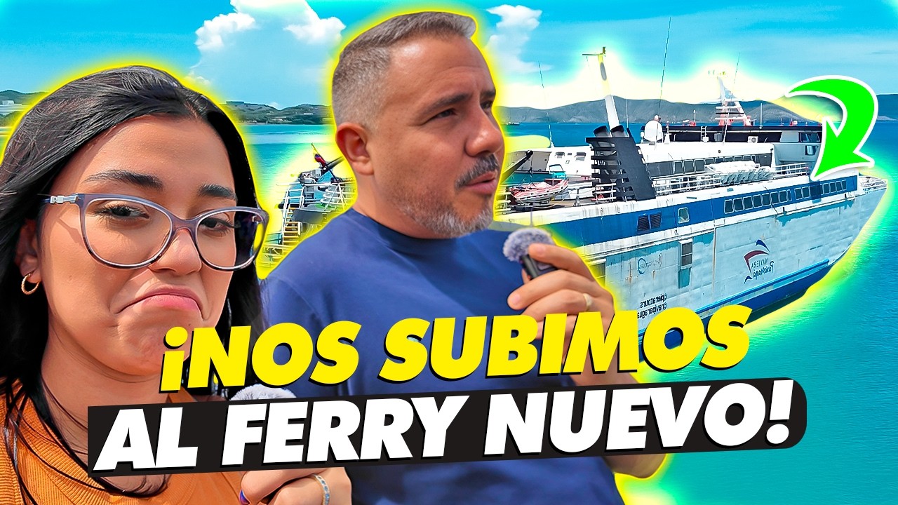 ASÍ ES EL NUEVO FERRY A MARGARITA: PRECIOS Y CURIOSIDADES ⛴️😳 Lo que nos une