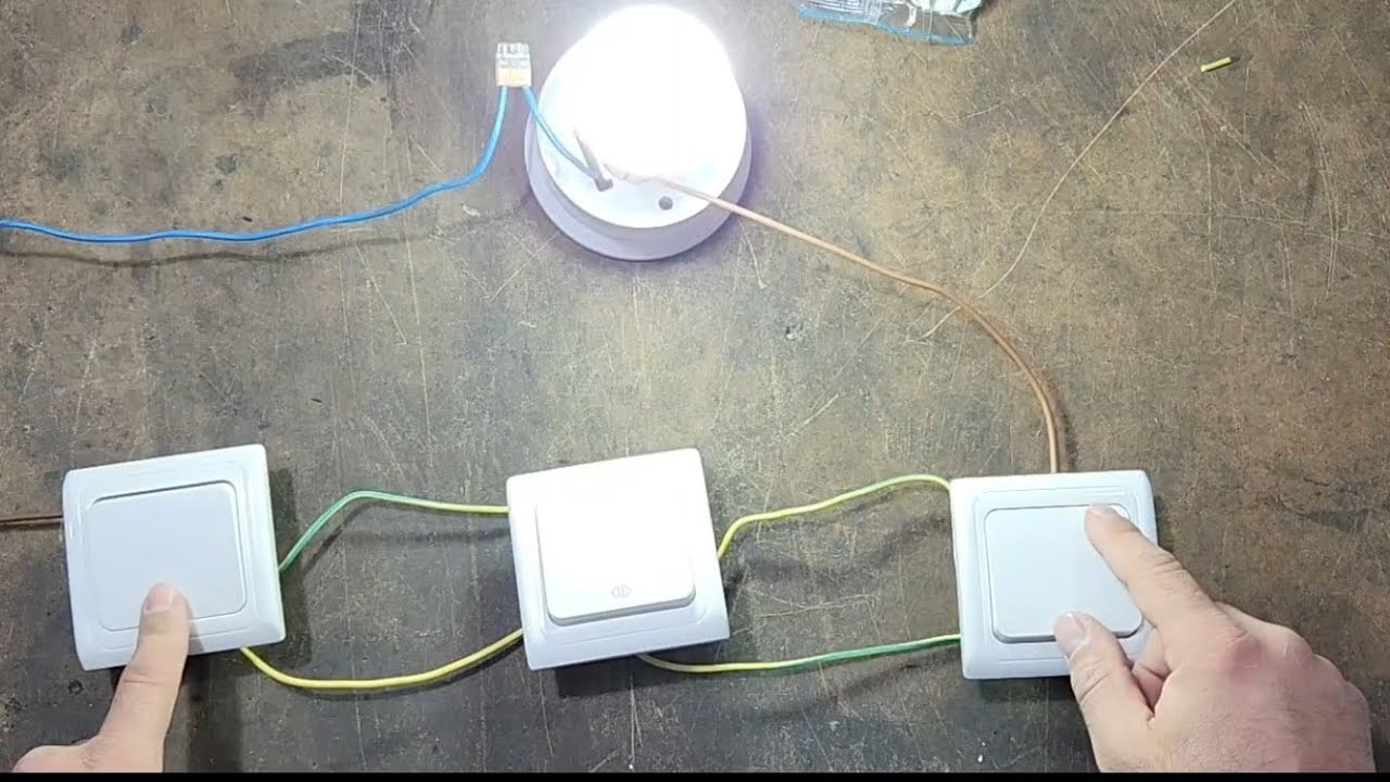 סוגי מפסקים לתאורה הסבר תיאורטי וחיבור מעשי