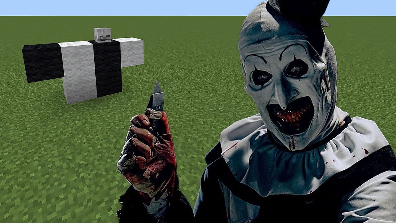 Аддон Art the Clown Terrifier для Minecraft PE Bedrock