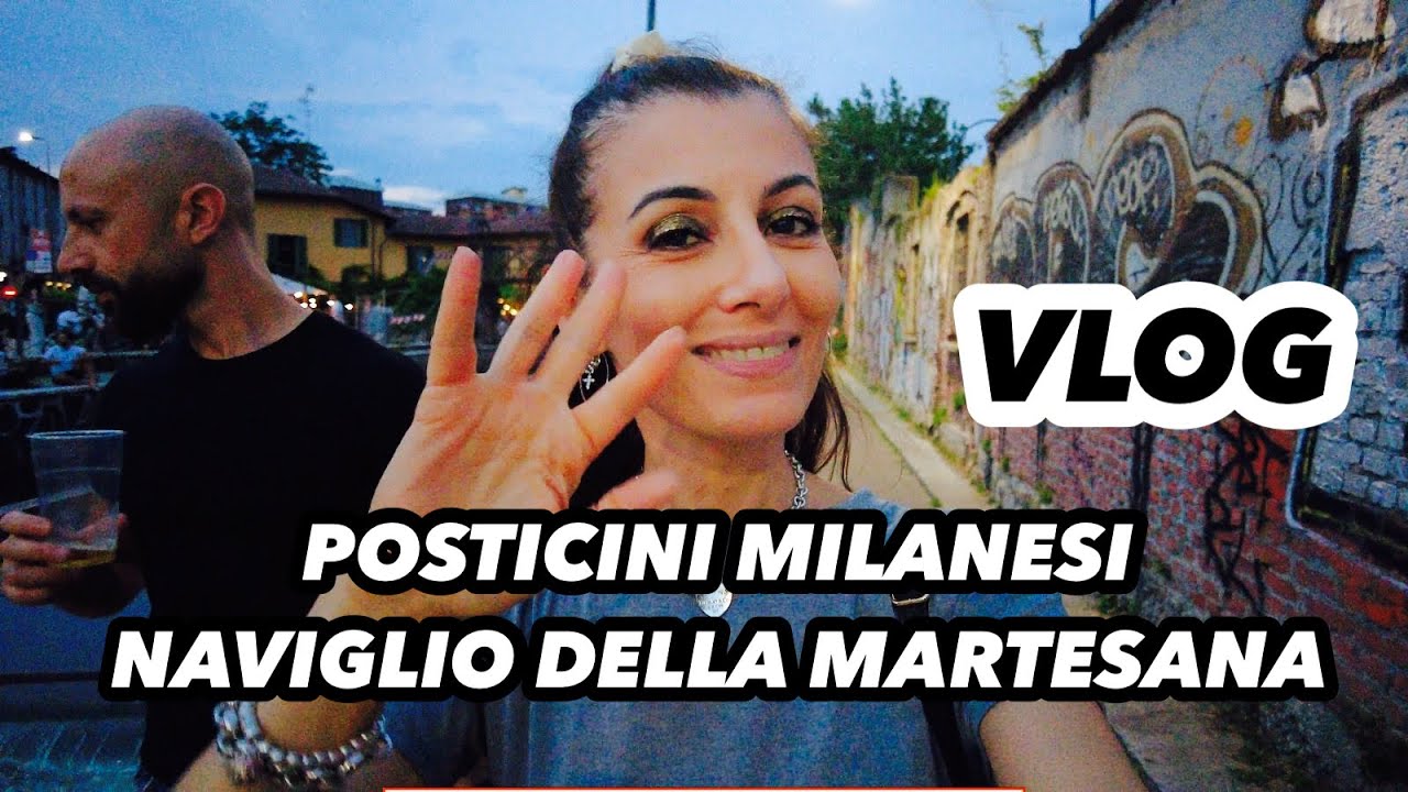 vlog:  POSTICINI CARINI A MILANO: NAVIGLIO della MARTESANA