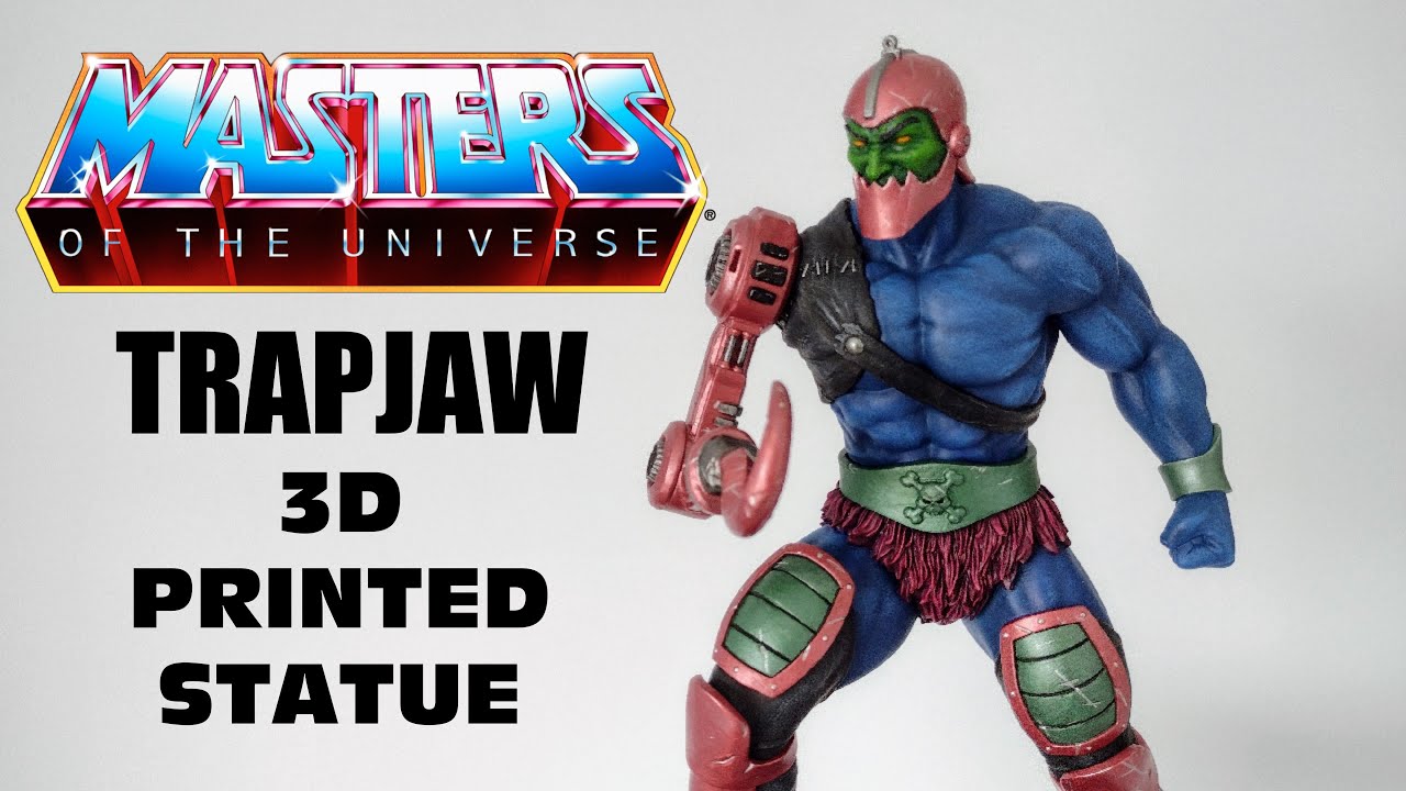 Trapjaw - Masters of the Universe - Custom Statue by LA Figures - 3D Model Printing + Painting