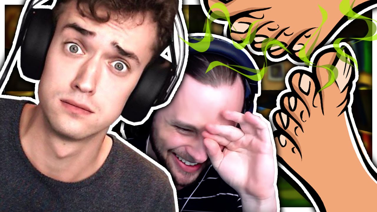 WHY DO MY FEET SMELL?! | Google Feud W/ SSundee