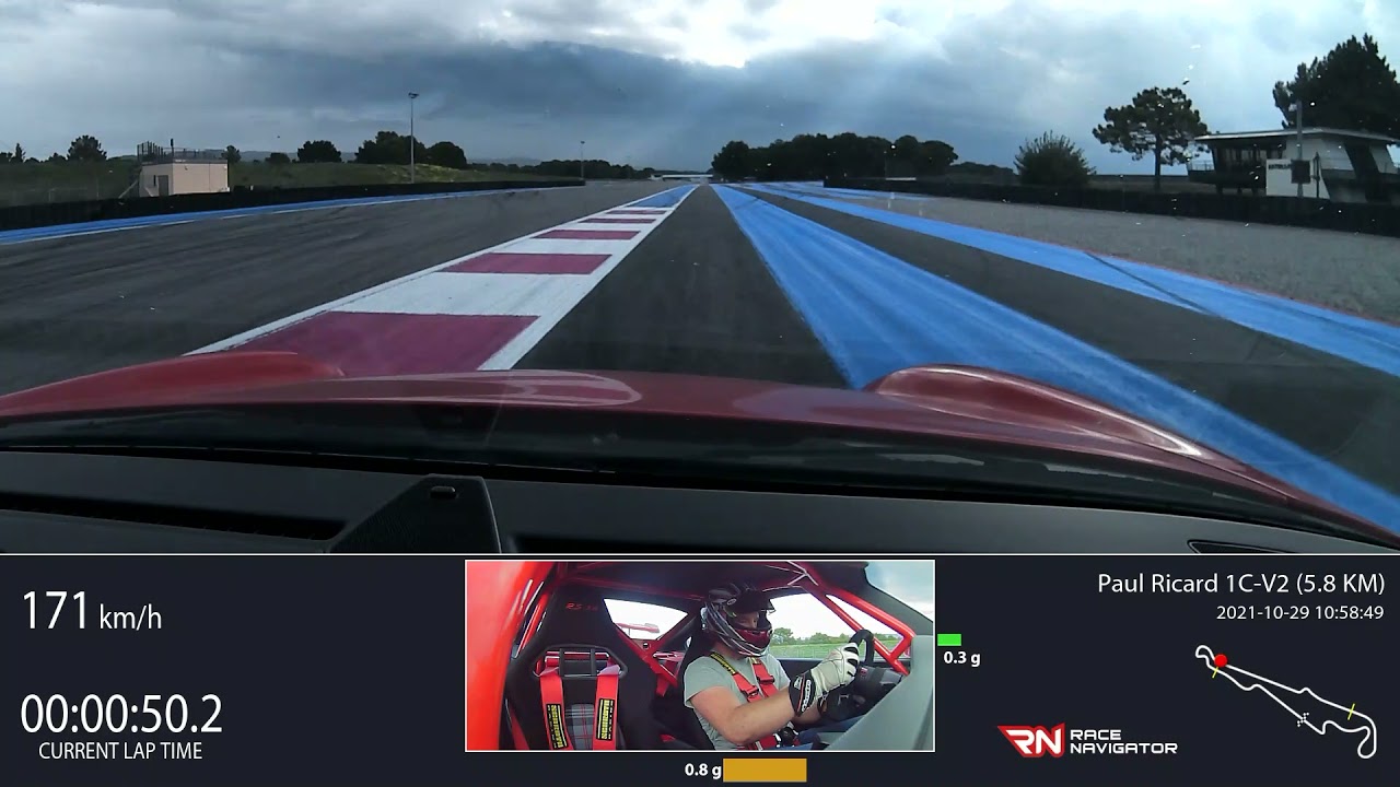 Porsche 997 GT3 RS | 2'22 full lap | Paul Ricard