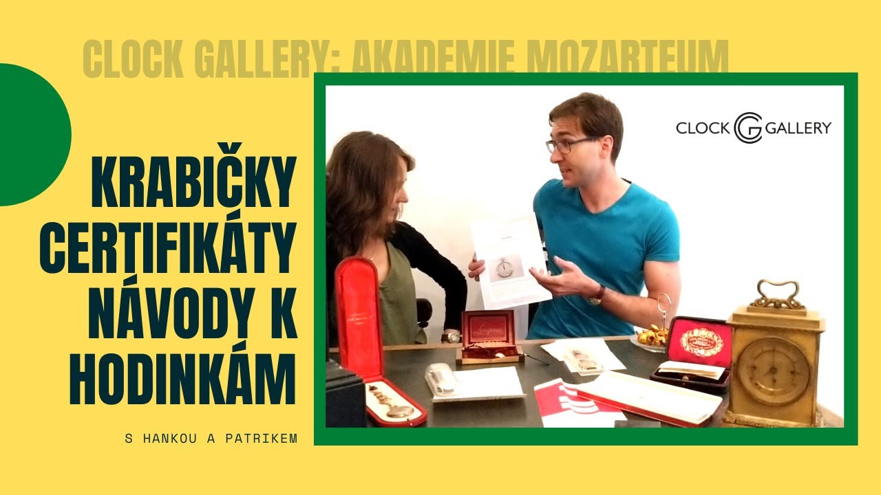 Máte staré hodinky s certifikátem nebo originální krabičkou? (7 příkladů)