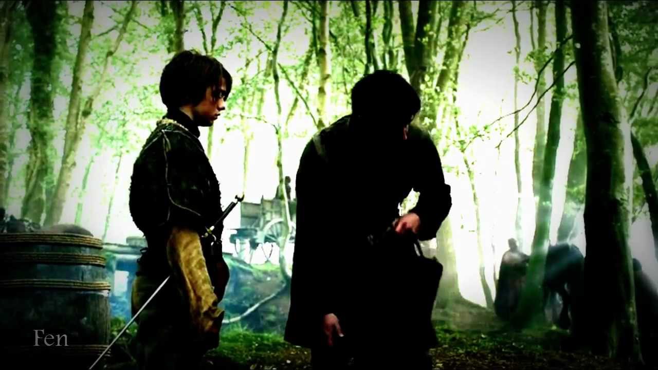 ♥ Arya & Gendry || Holding a heart..♥