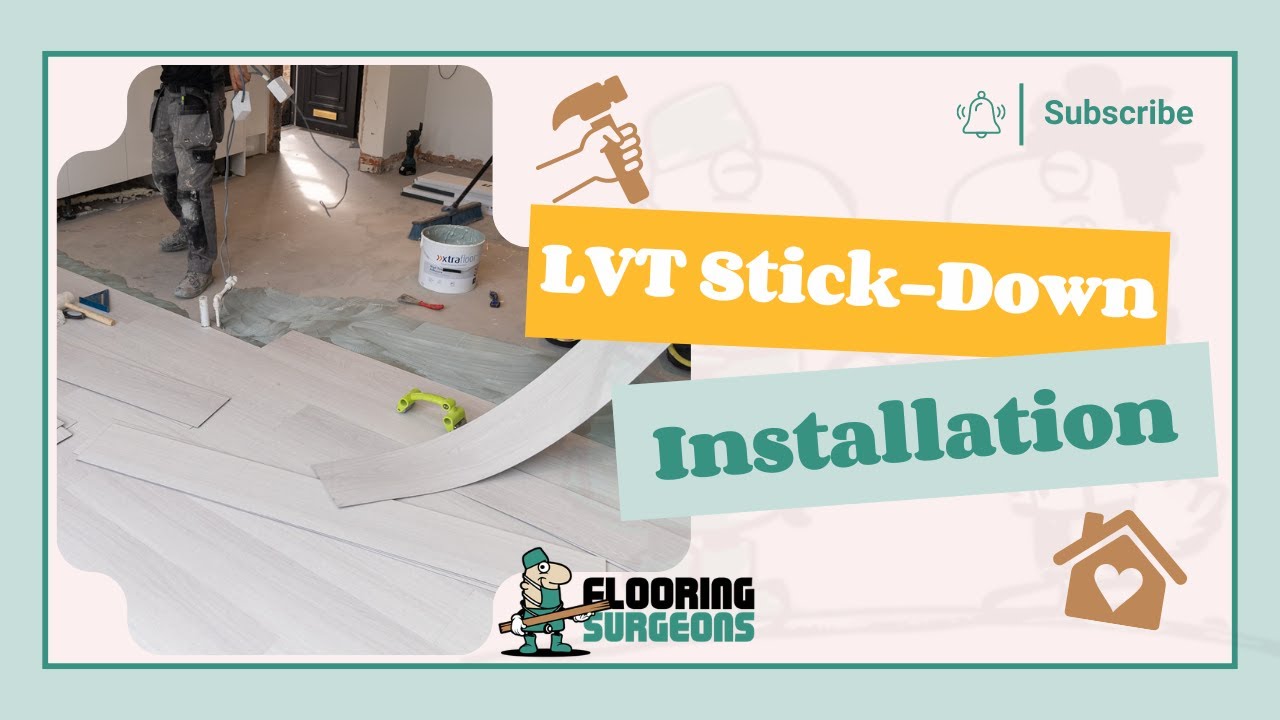 LVT Stick Down Flooring Fitting: The Most Satisfying Process You&rsquo;ll See Today