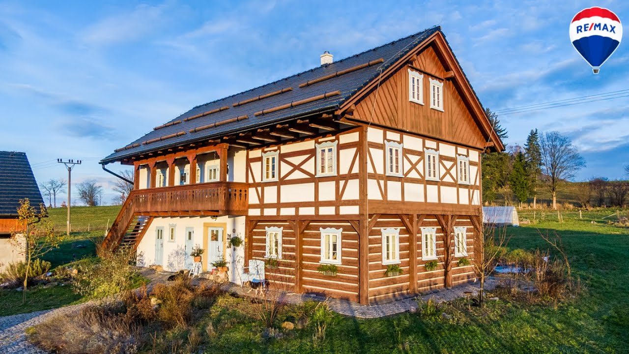 Prodej unikátního venkovského stavení s hospodářskou budovou [RE/MAX Living - Reality Českolipsko]4K