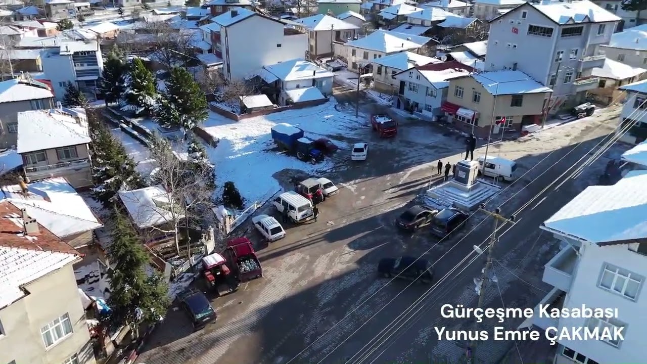 Gürçeşme Kasabası (03.01.2026 Kış) Amatör Çekim 1