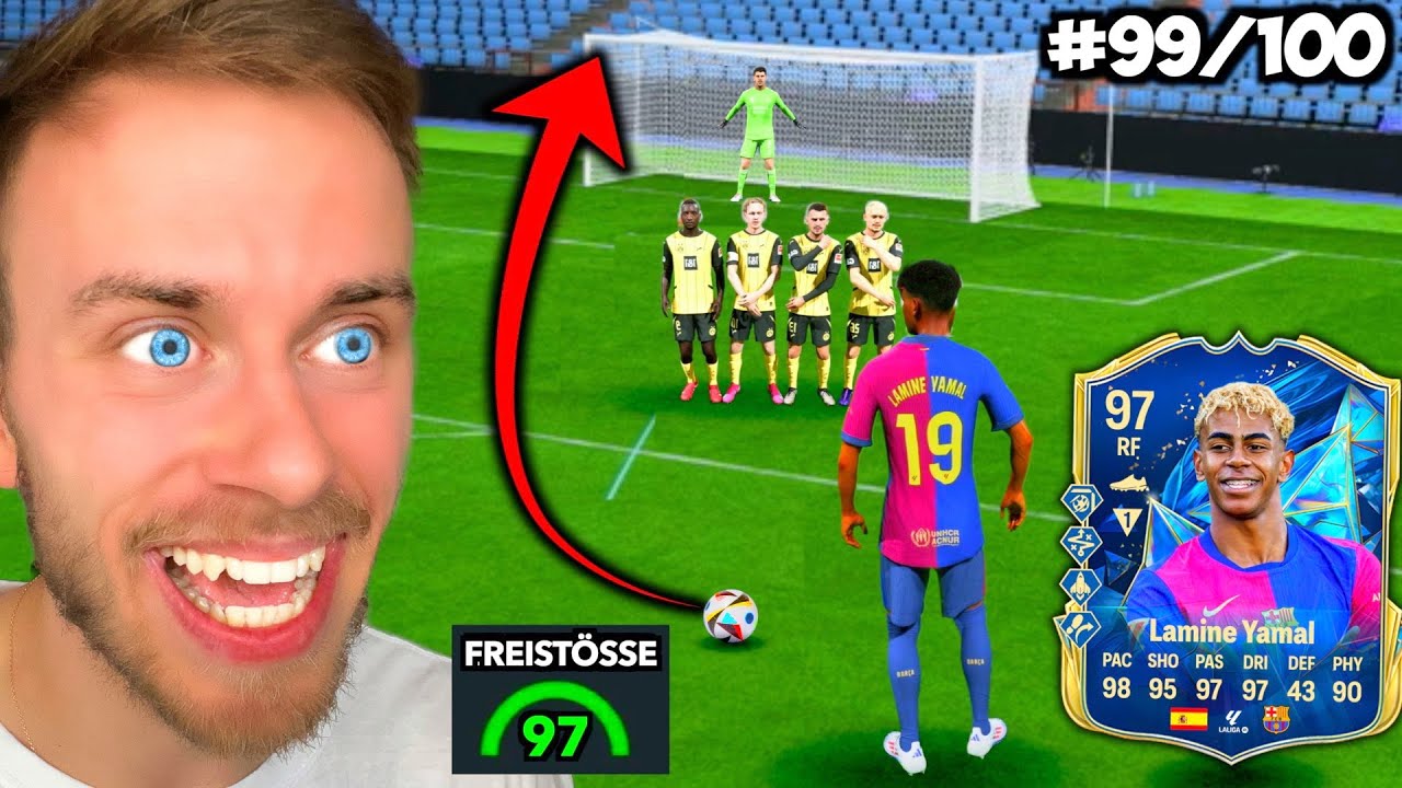97er Lamine Yamal - ABER FREISTÖßE bestimmen sein Team! 🎯⚽️