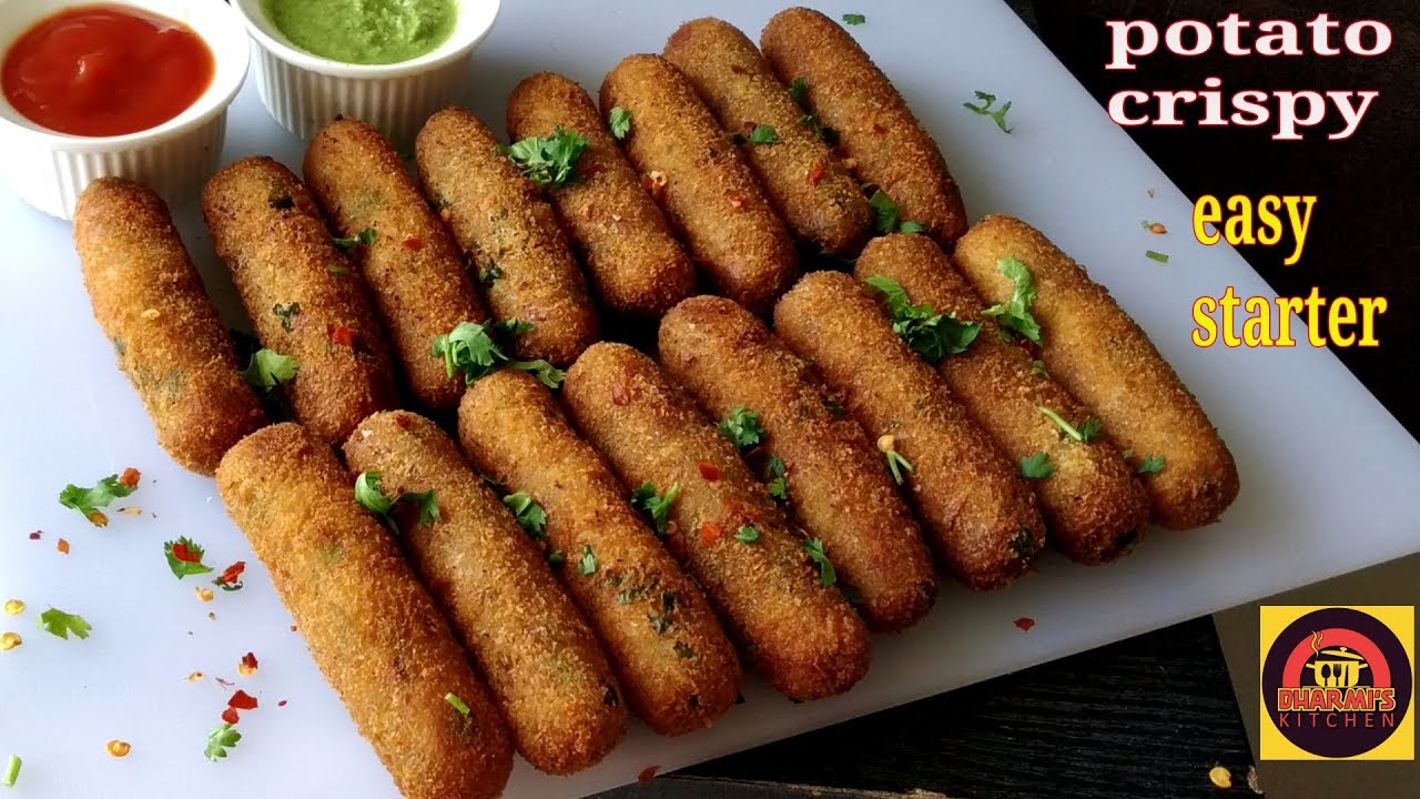 Easy and Quick Crispy Potato | Starter Recipe | Aloo Nuggets | Aloo Fingers | Snacks Recipes