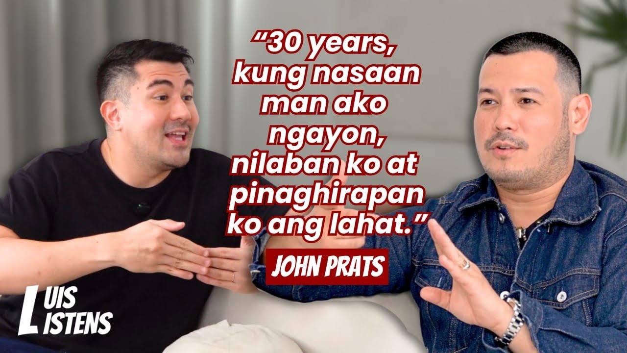 LUIS LISTENS TO JOHN PRATS (3 Decades of Career, Growth and the Heart He Once Knew) | Luis Manzano