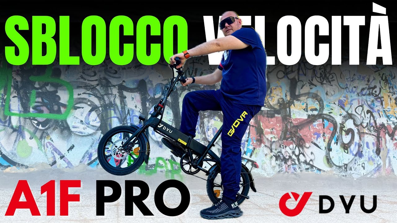 COME SBLOCCARE LA VELOCITÀ MASSIMA della tua BICI ELETTRICA DYU A1F PRO + SBLOCCO ACCELERATORE