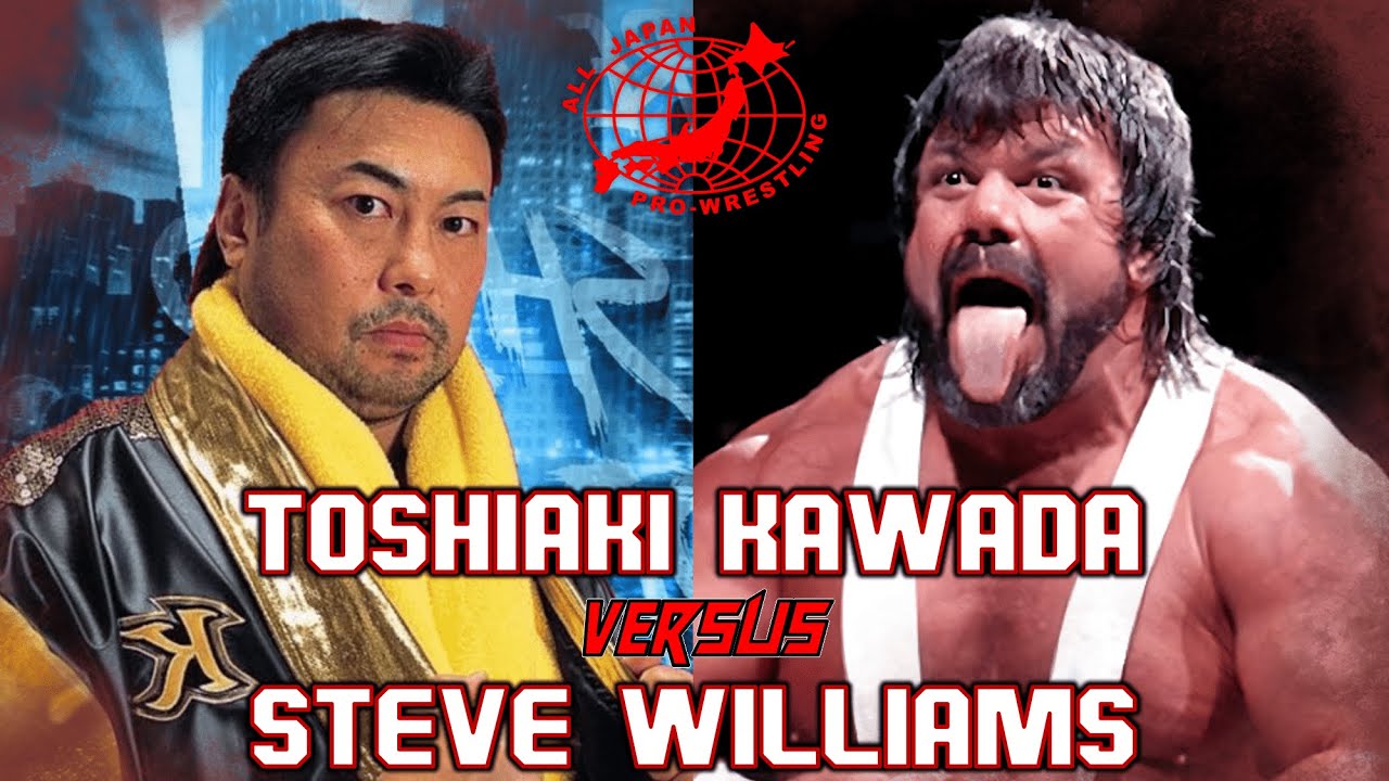Toshiaki Kawada (川田 利明) vs Steve Williams (スティーブ・ウィリアムス) | AJPW 16/04/1994 | Match Highlights