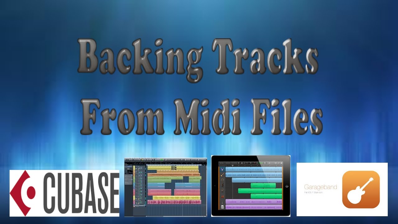 How To Make Backing Tracks From Midi Files
