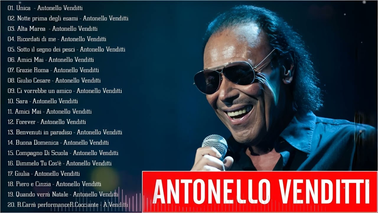 Migliori Canzoni Di Antonello Venditti -  Il meglio dei Antonello Venditti  - Antonello Venditti Mix