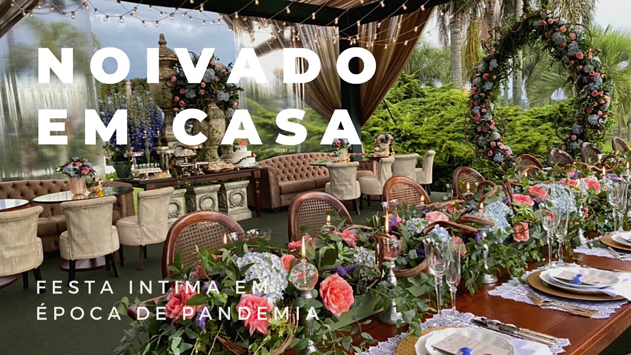 Decoração do noivado de Gabriella e Vinicius.