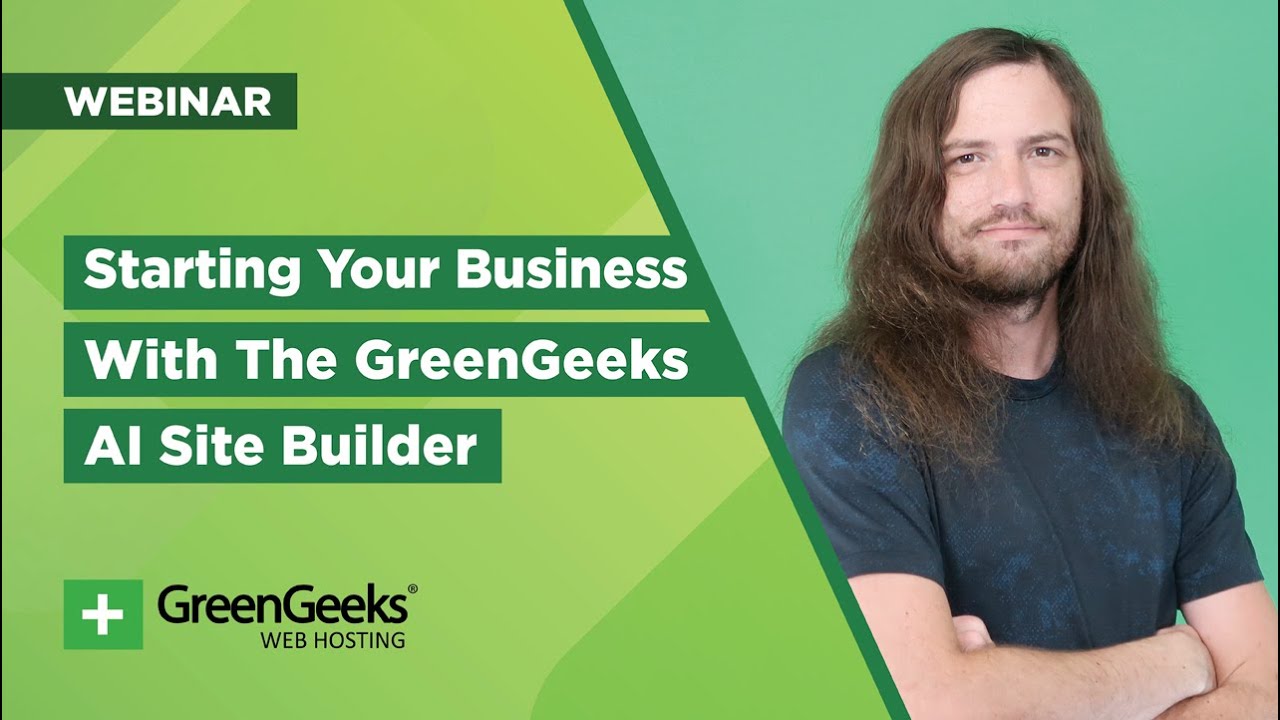 Starting Your Business With The GreenGeeks AI Site Builder