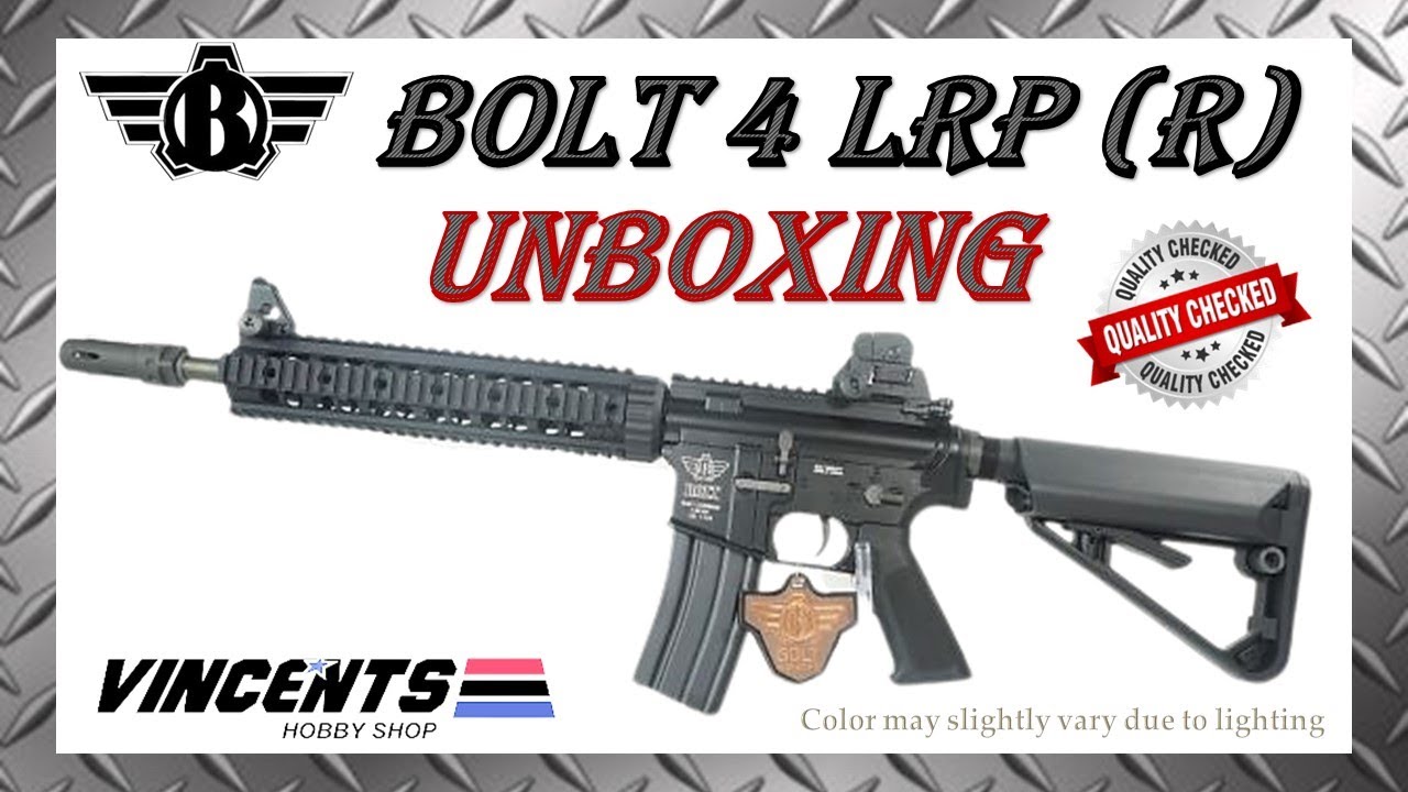 UNBOXING-BOLT B4 LRP (R)