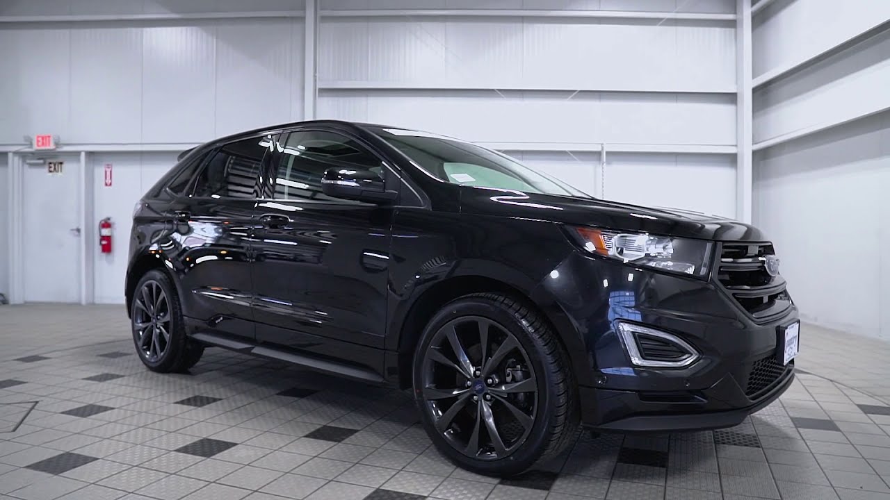 H7775 2015 Ford Edge   Black