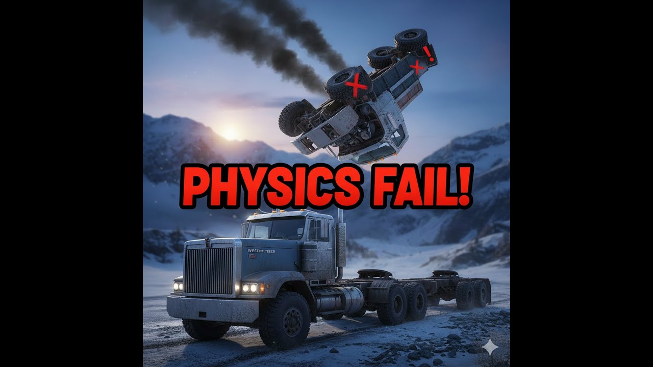 İmkansız Görev: Uçan Kamyon Fleetstar ve Dev TwinSteer! #snowrunner #gamingfails #offroad