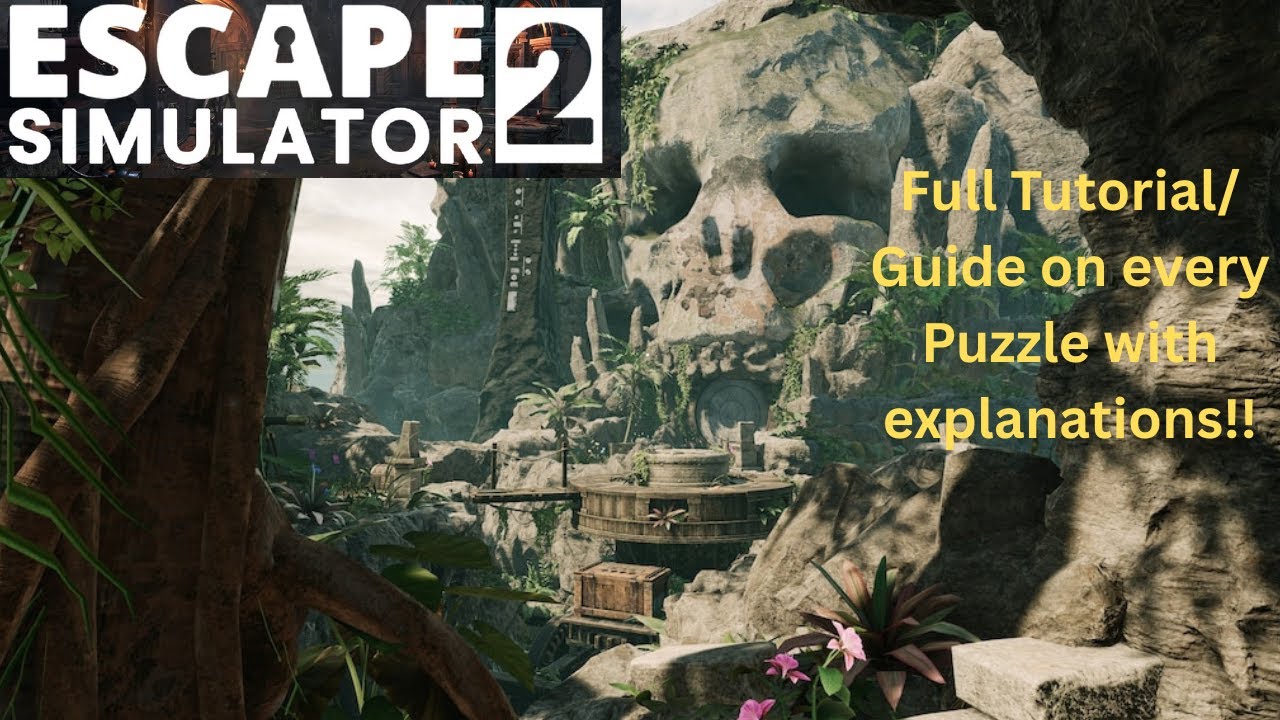 Escape Simulator 2: Island Complete Tutorial - All Puzzles Guide
