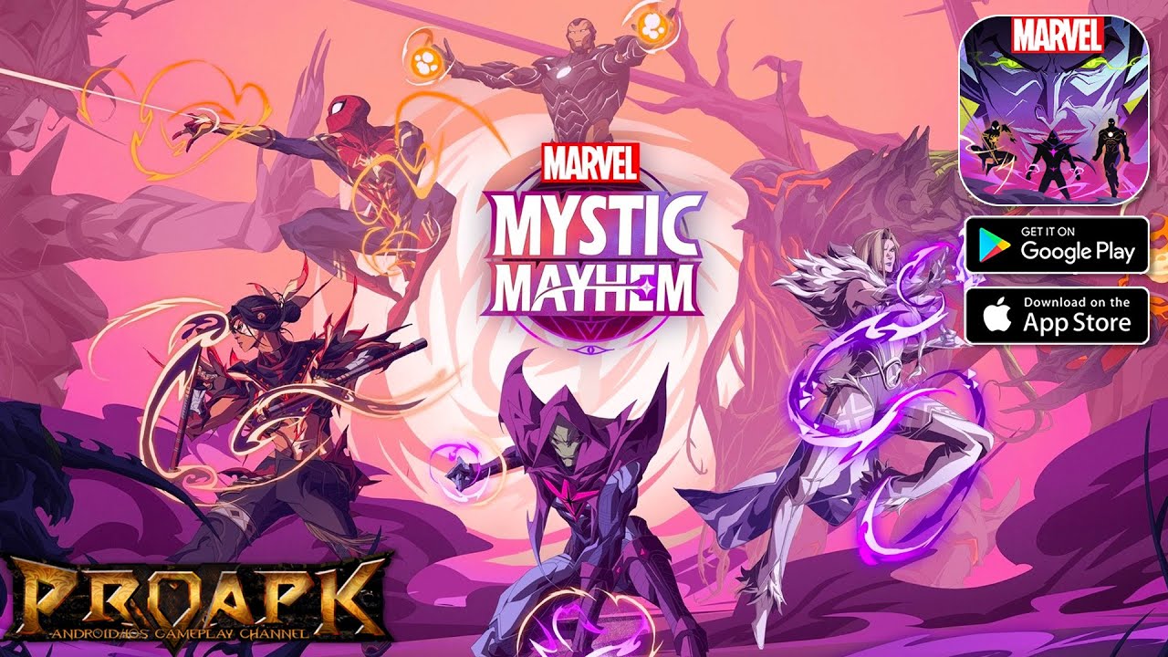MARVEL Mystic Mayhem Gameplay Android / iOS (Global Launch)