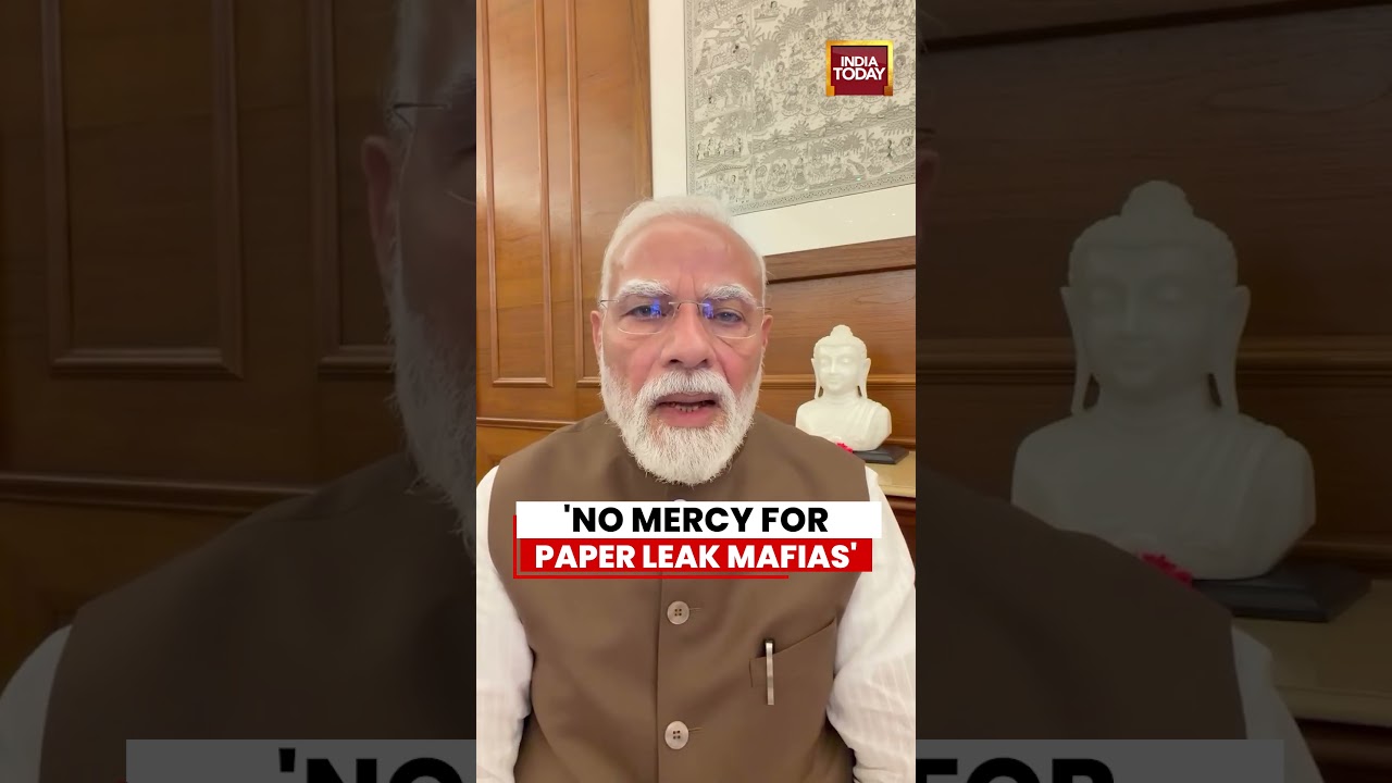 PM Modi's New Insta Video | PM Modi Hails Anti-Paper Leak Bill | 'No Mercy For Paper Leak Mafias'