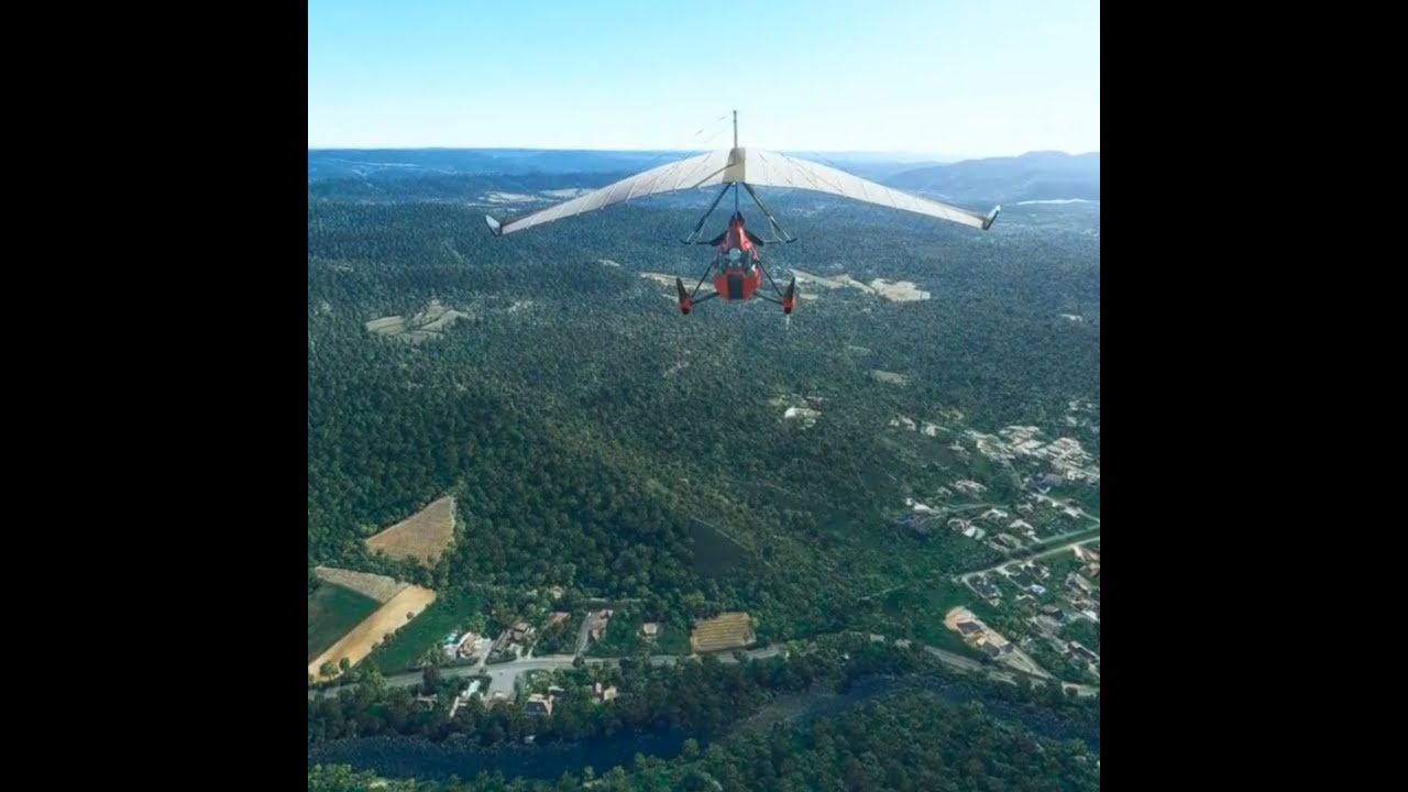 MSFS 2020 VR ULM AIR CREATION TANARG en Ardèche VF