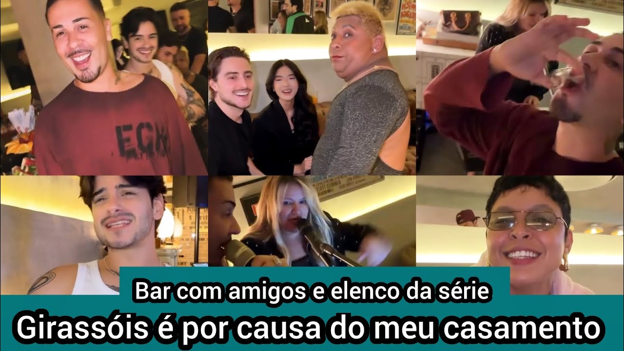 Carlinhos Maia esclarece que girassóis é por causa do seu casamento e curte bar se casa com amigos 