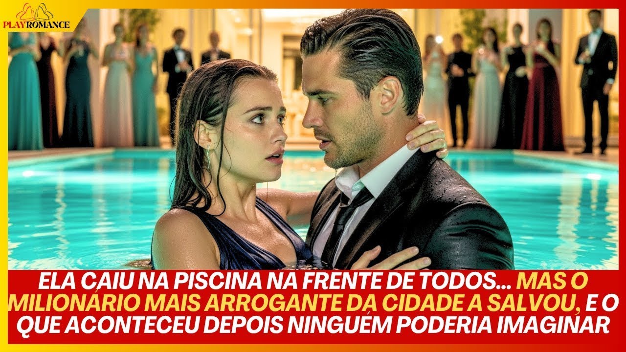 ELA CAIU NA PISCINA… MAS O MILIONÁRIO ARROGANTE A SALVOU, E O QUE VEIO DEPOIS SURPREENDEU A TODOS