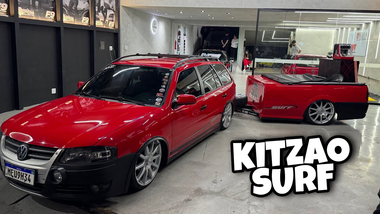 ELE MONTOU O KIT DOS SONHOS , PARATI SURF PUXANDO UMA TRASEIRA DE SAVEIRO SURF 🔥