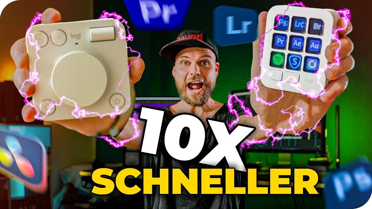 Logitech MX Creative Console im Test – So SCHNELL war mein Workflow noch nie!